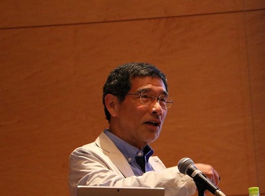 2017年5月17日(水)、大阪大学特任教授・小野善康先生による大講演会「成熟社会の経済と処方箋」を開催しました（経済学会）