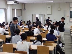 歓談会の様子①